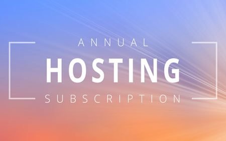 Annual Hosting Subscription Image
